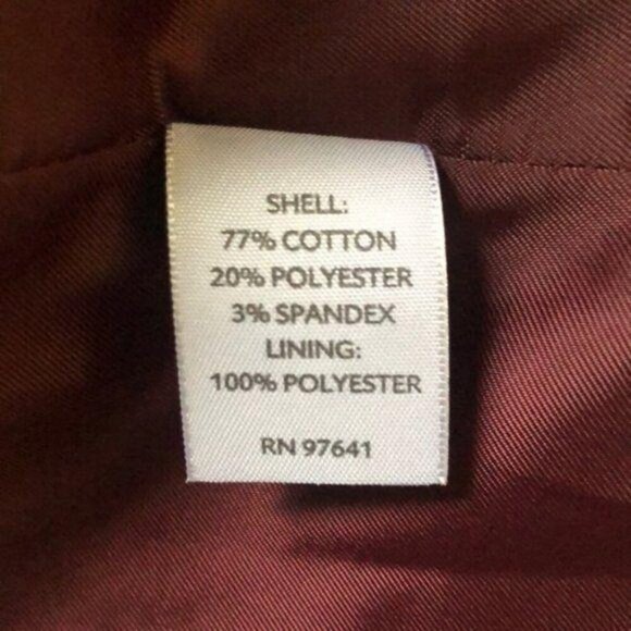 J. Jill Jacquard Black Jacquard Velour Blazer, Floral Pattern Women's Size 8 - Picture 9 of 10